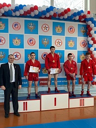 Бронза Чемпионата Центрального Совета ФСО профсоюзов "Россия" по самбо