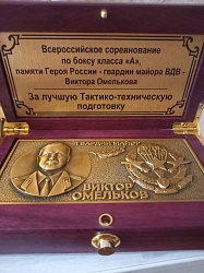 Всероссийские соревнования по боксу памяти Героя России гвардии майора В.Омелькова