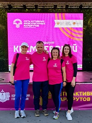 В Рязани открылся первый из сети активных физкультурных маршрутов - маршрут "Кремлевский"