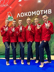 Воспитанницы ГАУ ДО РО «СШОР «Академия единоборств» стали призерами Открытого Кубка РФСО «Локомотив» по художественной гимнастике