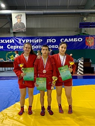 Всероссийские соревнования по самбо памяти С.И. Тропинова