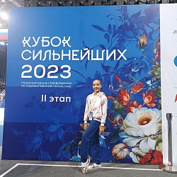 Моргунова Вероник вошла в основную сборную команды Российской Федерации по художественной гимнастике